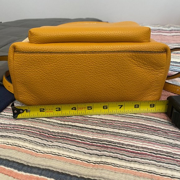 Michael Kors Mustard Yellow Leather Backpack main image 6